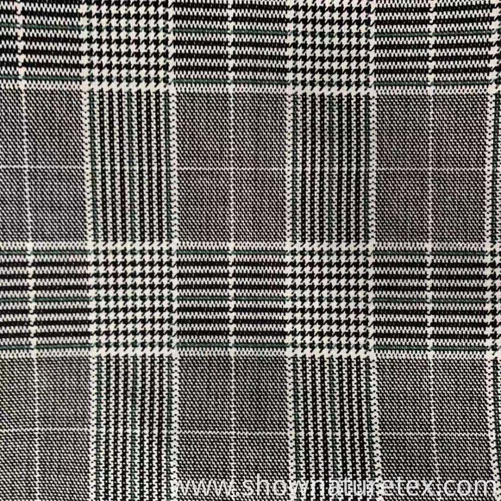 Cotton Custom Made Checks With Spandex